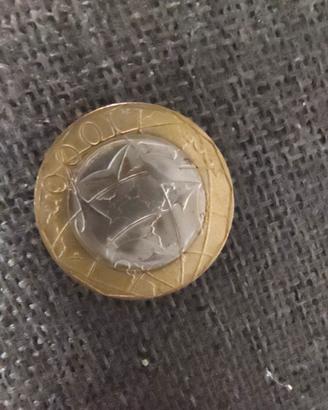 2 monete 1000 lire 1997 errore 