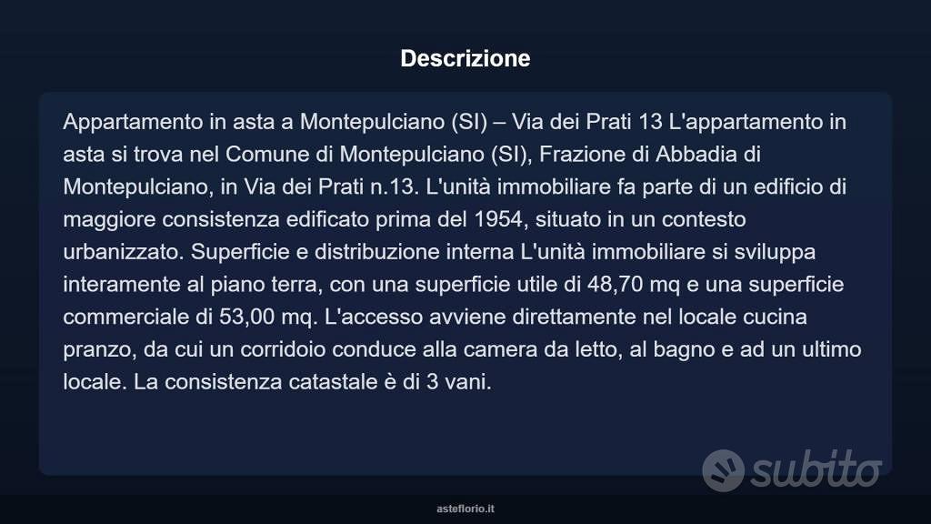 Appartamento – Montepulciano, Abbadia di Montepulciano - Vista 4
