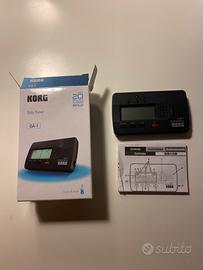 Korg Solo Tuner GA-1 Guitar Bass Chitarra Basso