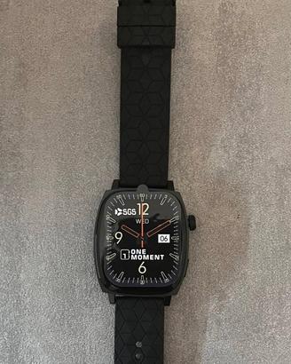 smartwatch sgs one moment 2.04 amoled display NERO