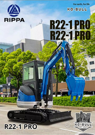 Miniescavatore Rippa 2.2 Escavatore 22 quintali R2