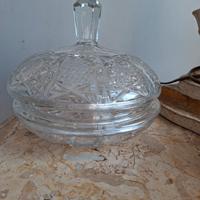 Porta caramelle in cristallo