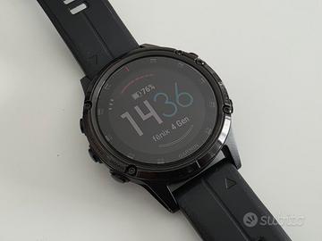 Garmin Fenix 5 Plus Sapphire Edition Nero