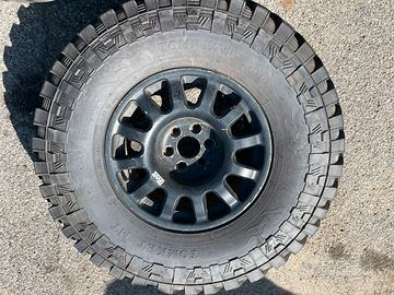 Cerchi braid e gomme per navara d40