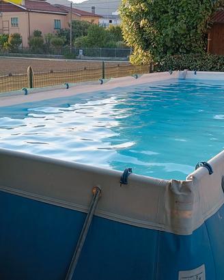 Piscina fuori terra laghetto
