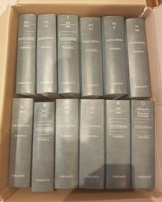 Enciclopedia europea Garzanti 1976