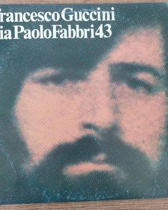 LP 33 giri Francesco Guccini "Via Paolo Fabbri 43"