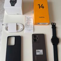 Realme 14 256 giga + Realme Watch s2