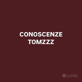CONOSCENZE TOMZZZ CD