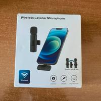 microfono lavalier wireless per smartphone