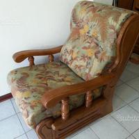 Poltrona in arte povera