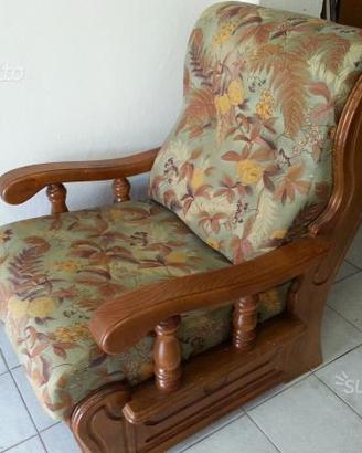 Poltrona in arte povera