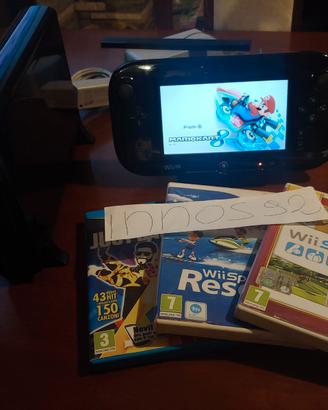 Console WII U Nera 32GB Accessoriata con Giochi