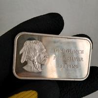 lingotto d'argento indian head 999 vintage 