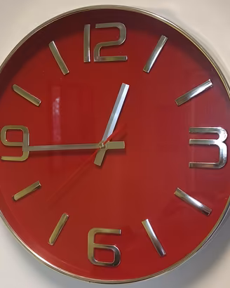 Orologio da parete vintage diam. 30 cm. 