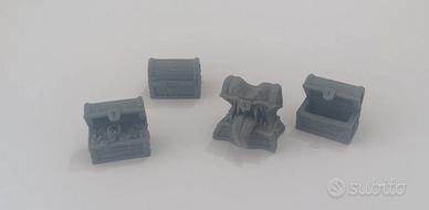 Dungeons&Dragons - Heroquest -SCRIGNI BAULI MIMIC