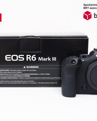 Canon EOS R6 Mark III.