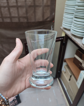 Bicchieri in vetro acqua vari formati