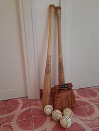 Mazza da baseball in legno