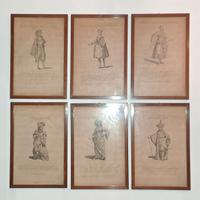 Set di Stampe d'epoca