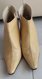 Stivaletti vero cuoio 