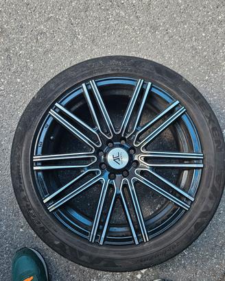4 cerchi in lega con gomme estive al 30%