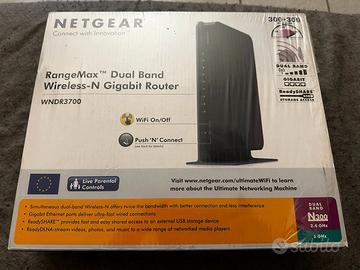 Router WiFi Netgear WNDR3700 2.4 / 5 Ghz!