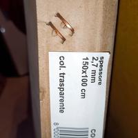 pensilina in policarbonato solido 