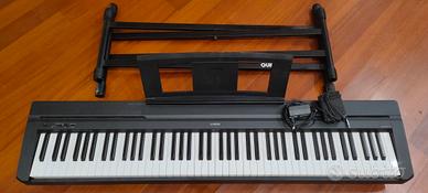 Pianoforte Yamaha P45 tasti pesati con stand