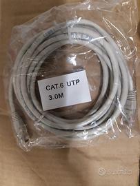 cavo ethernet cat. UTP6  3mt
