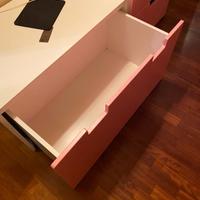 Settimino cassettiera mobile per cameretta bambina