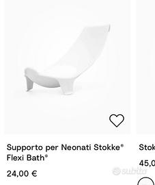supporto per bagnetto stokke