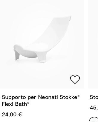 supporto per bagnetto stokke