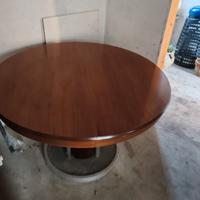 tavolo da pranzo rotondo allungabile 