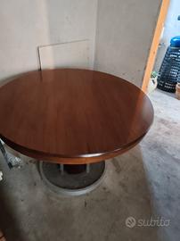 tavolo da pranzo rotondo allungabile 