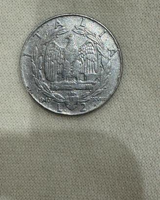 RARA MONETA 2 LIRE REGNO D’ITALIA