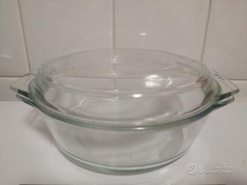 Pyrex Sovirel France pirofila con coperchio
