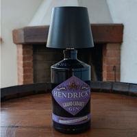 Lampada artigianale da bottiglia di gin Hendrix