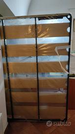 Rete matrimoniale a doghe larghe nuova