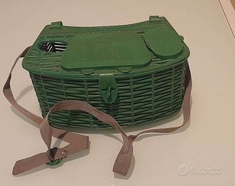 Cestino da pesca Vintage Dolomit.