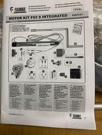 Motore tendalino camper