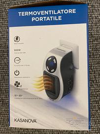 Termoventilatore portatile kasanova nuovo