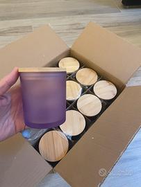 Barattoli per candele in vetro