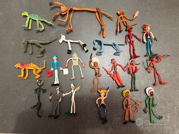 Lotto 21 figure snodabili vintage