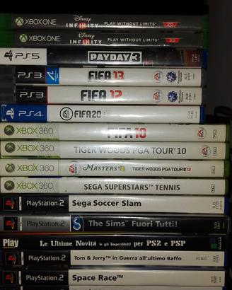 giochi play station 2,3,4,5 Xbox360, xboxOne