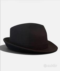 Cappello Fedora in Feltro Crushable- Taglia 56 S/M