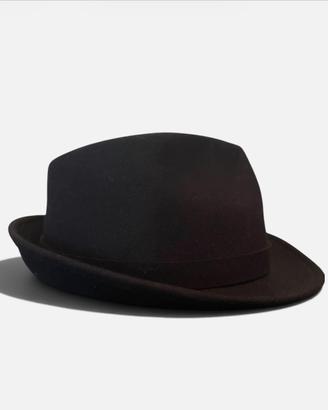 Cappello Fedora in Feltro Crushable- Taglia 56 S/M