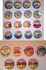 Adesivi Formaggini Milkana anni 80