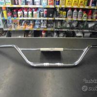 Manubrio vintage piega alta cromato tomaselli