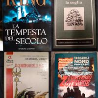 Bundle 4 libri maestri horror King, Lovecraft ecc.